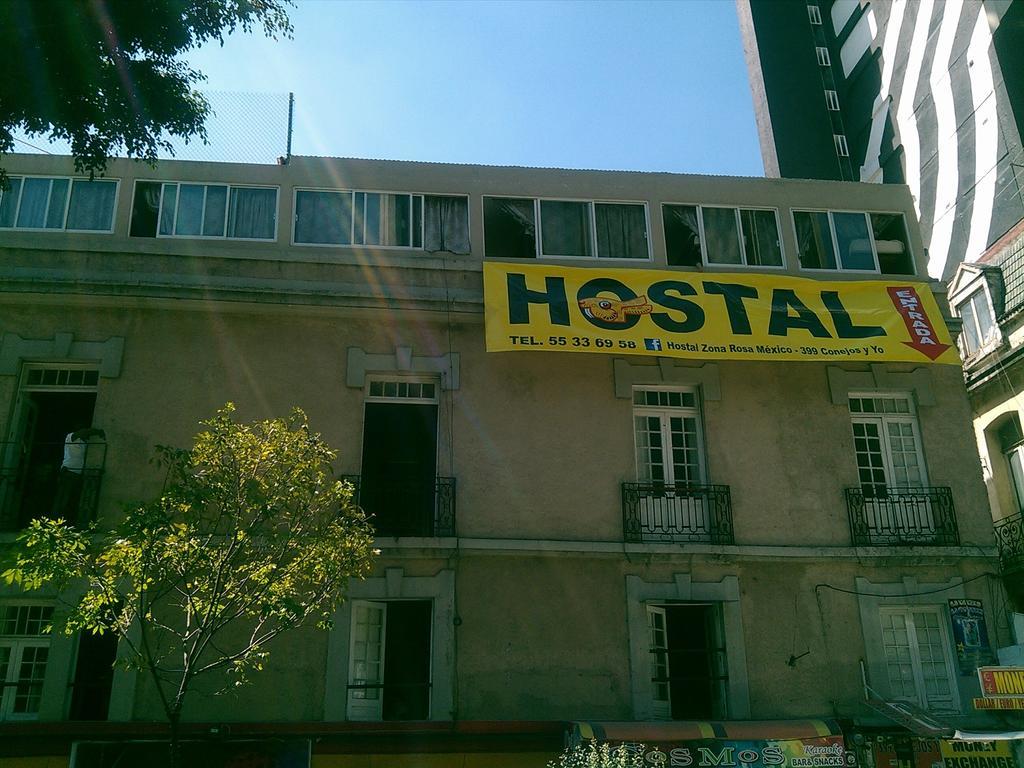 Hostel 399 Conejos Y Yo 墨西哥城 外观 照片